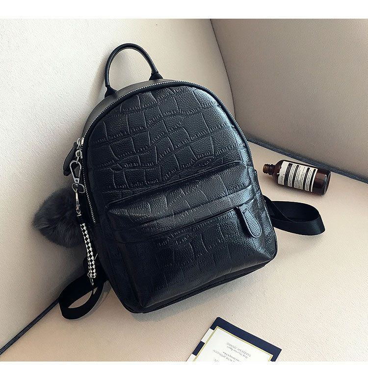 Mini Women PU Leather Cute Small Backpack Female White Back Pack Black Backpacks For Teen Girls Fashion_voghion.com