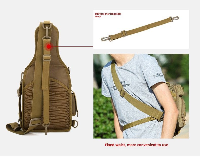 Luya Bag 2018 Nou Rucsac Tactic Camuflaj Geantă de Exterior pentru Bărbați Geantă de Piept Multifuncțională Umăr Crossbody Geantă cu Trei Scopuri_voghion.com