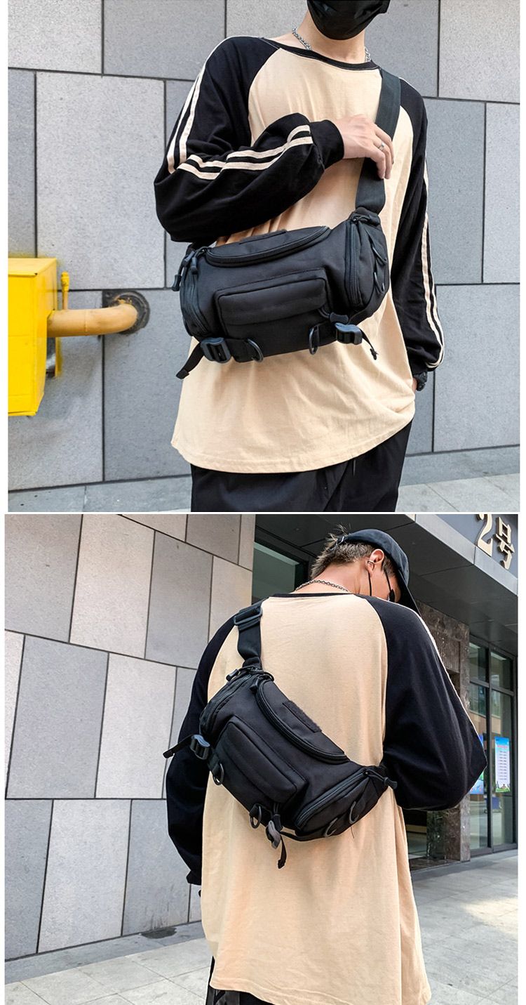Borsa a tracolla casual da uomo e da donna, grande capacità, per esterni_voghion.com