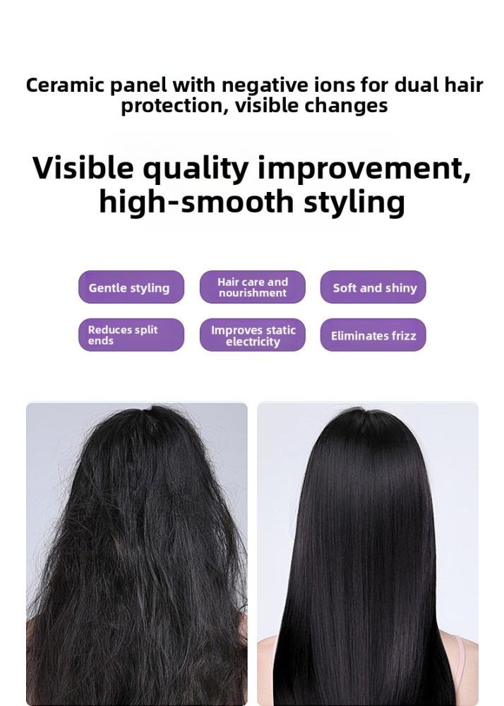Negative Ion Hair Straightener & Curling Iron_voghion.com