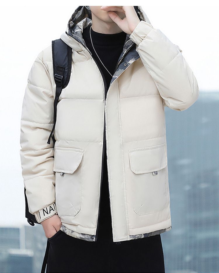 Piumino oversize da uomo in stile coreano: calore invernale con un tocco streetwear alla moda_voghion.com