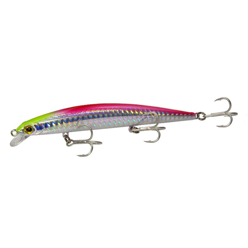 Új csali Minnow Bao Diao Jun 11.5cm/11g Távdobó Minnow Utánzó Műanyag Kemény Csali Horgászfelszerelés_voghion.com