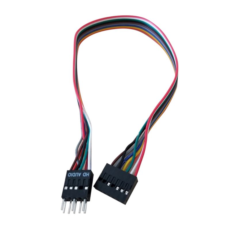 Adaptateur de câble audio mâle 13 broches femelle à 8 broches de remplacement pour carte mère Lenovo_voghion.com