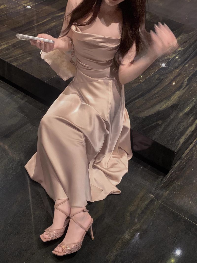 Sandales à talons hauts et strass, style décontracté, à bout ouvert, à la mode, nouvelle collection été 2025_voghion.com